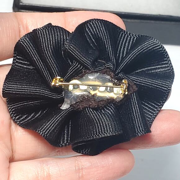 Replica Civil War Mourning Pin with Case Handmade 1.75" - Picture 4 of 6